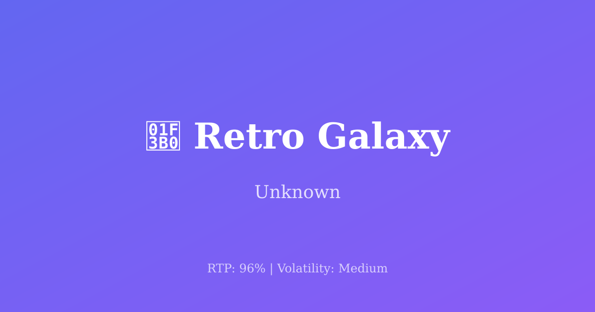 Retro Galaxy